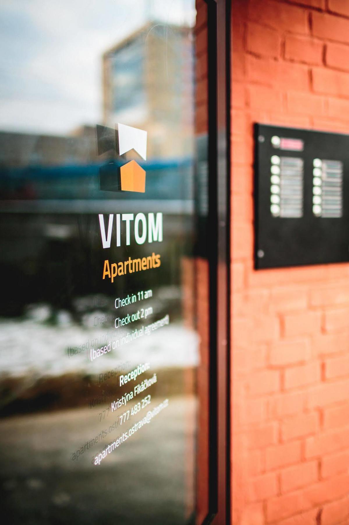 Vitom Apartments Ostrava Esterno foto
